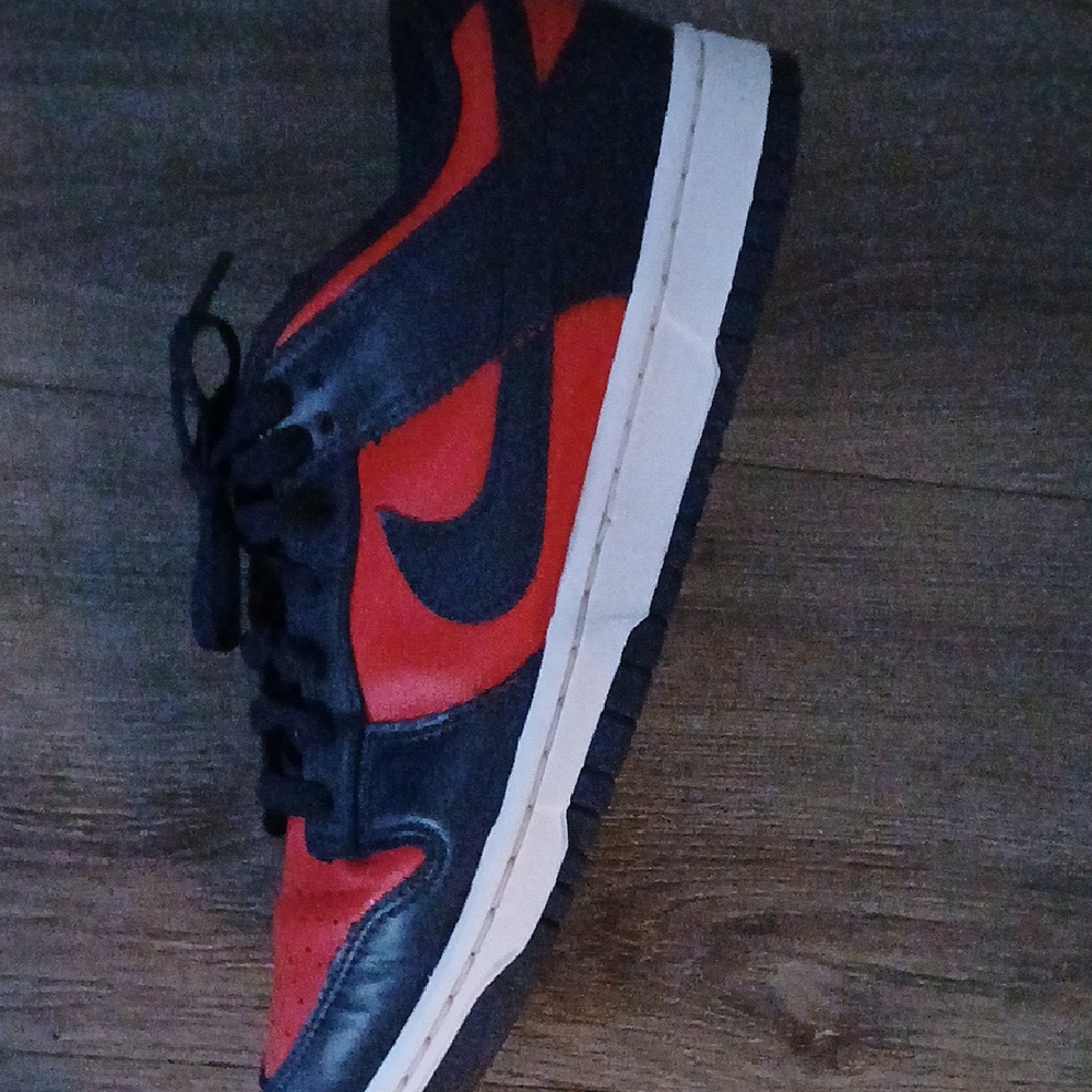 Nike Red and Black Sneakers
